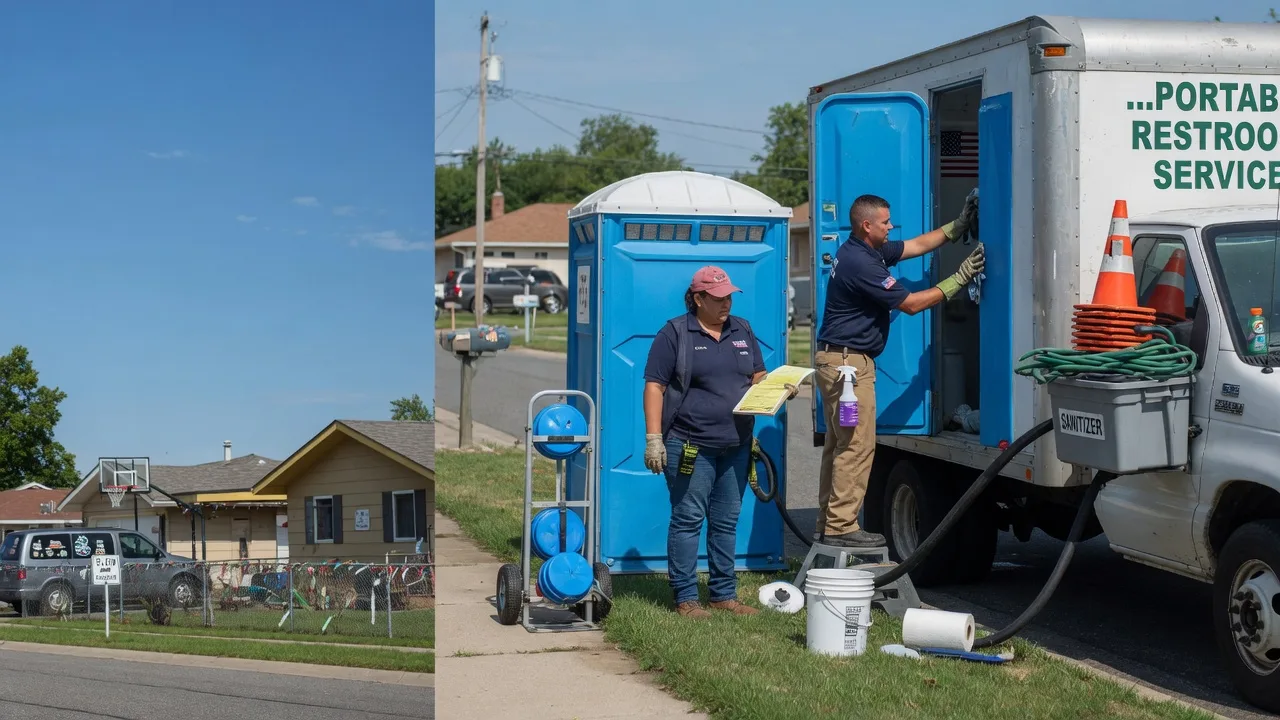 Portable Toilet Rental in Bloomington, IN near me